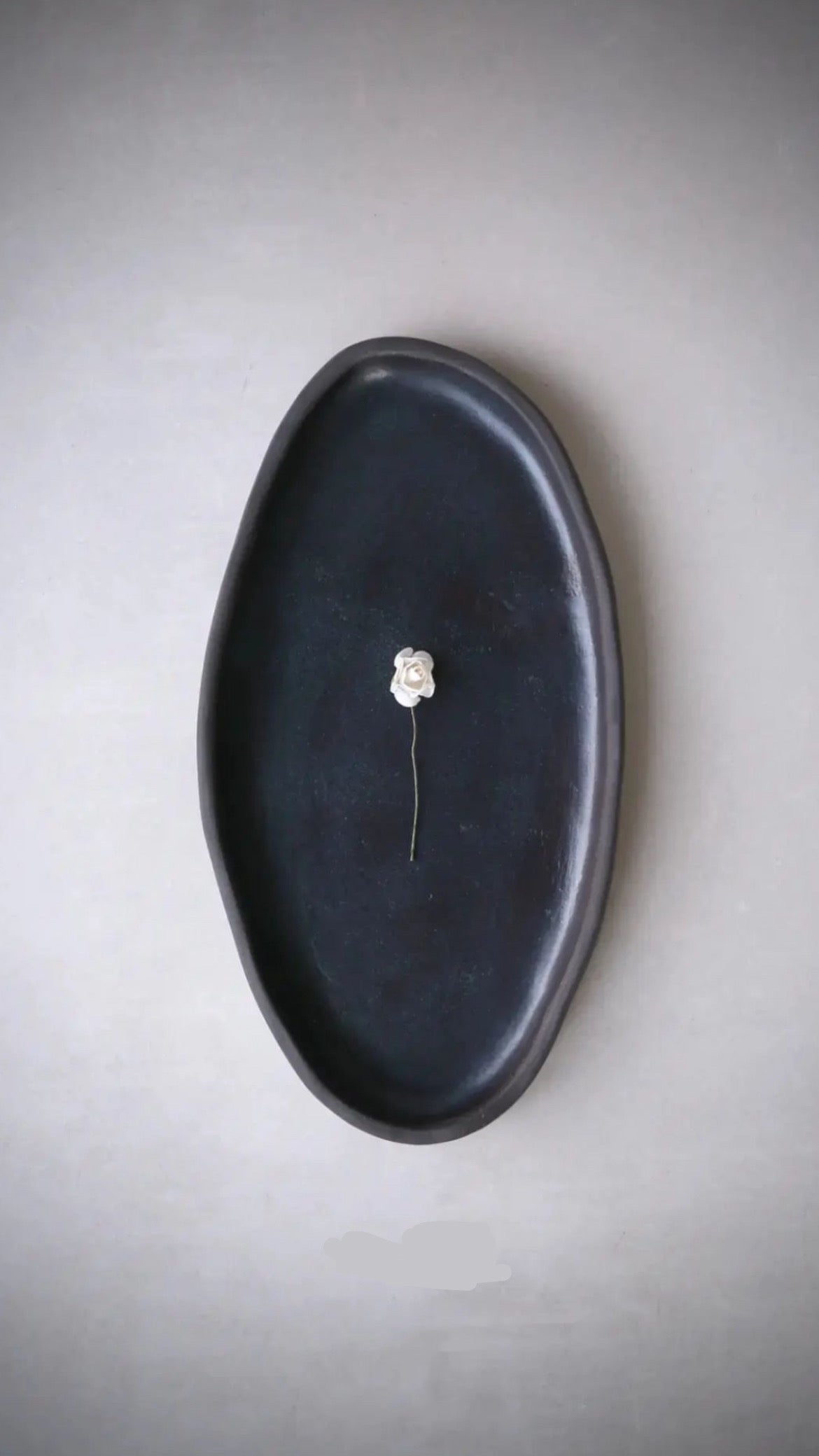 STONEWARE DESSERT PLATE